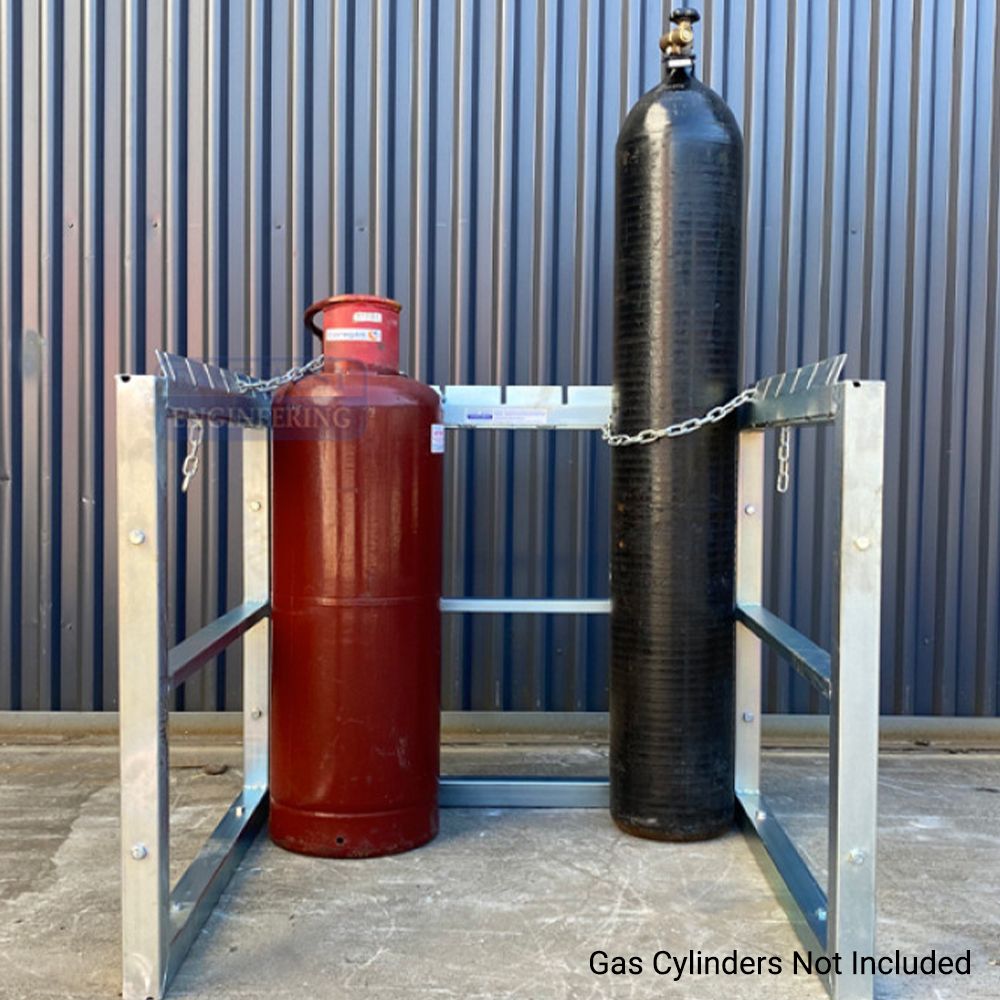 East West Engineering GBSR9 Gas Cylinder Storage Rack – image 3