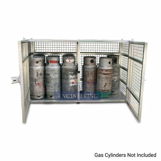 East West Engineering SGB249 500kg Load Limit Gas Cylinder Storage Cage - Flatpack – image 3