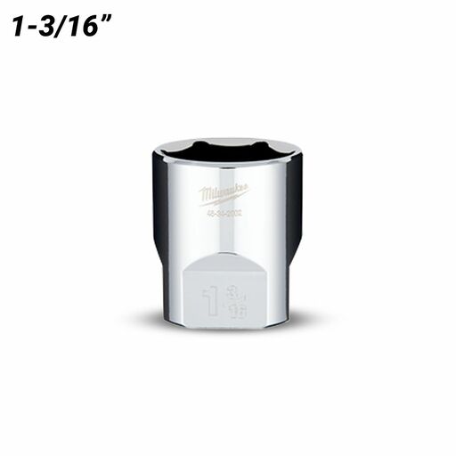 Milwaukee 45342002 1/2" Drive 1-3/16" SAE Standard 6 Point Socket – image 2