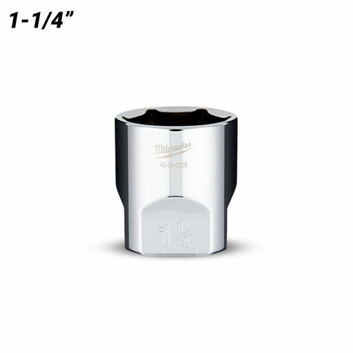 Milwaukee 45342003 1/2" Drive 1-1/4" SAE Standard 6 Point Socket – image 2