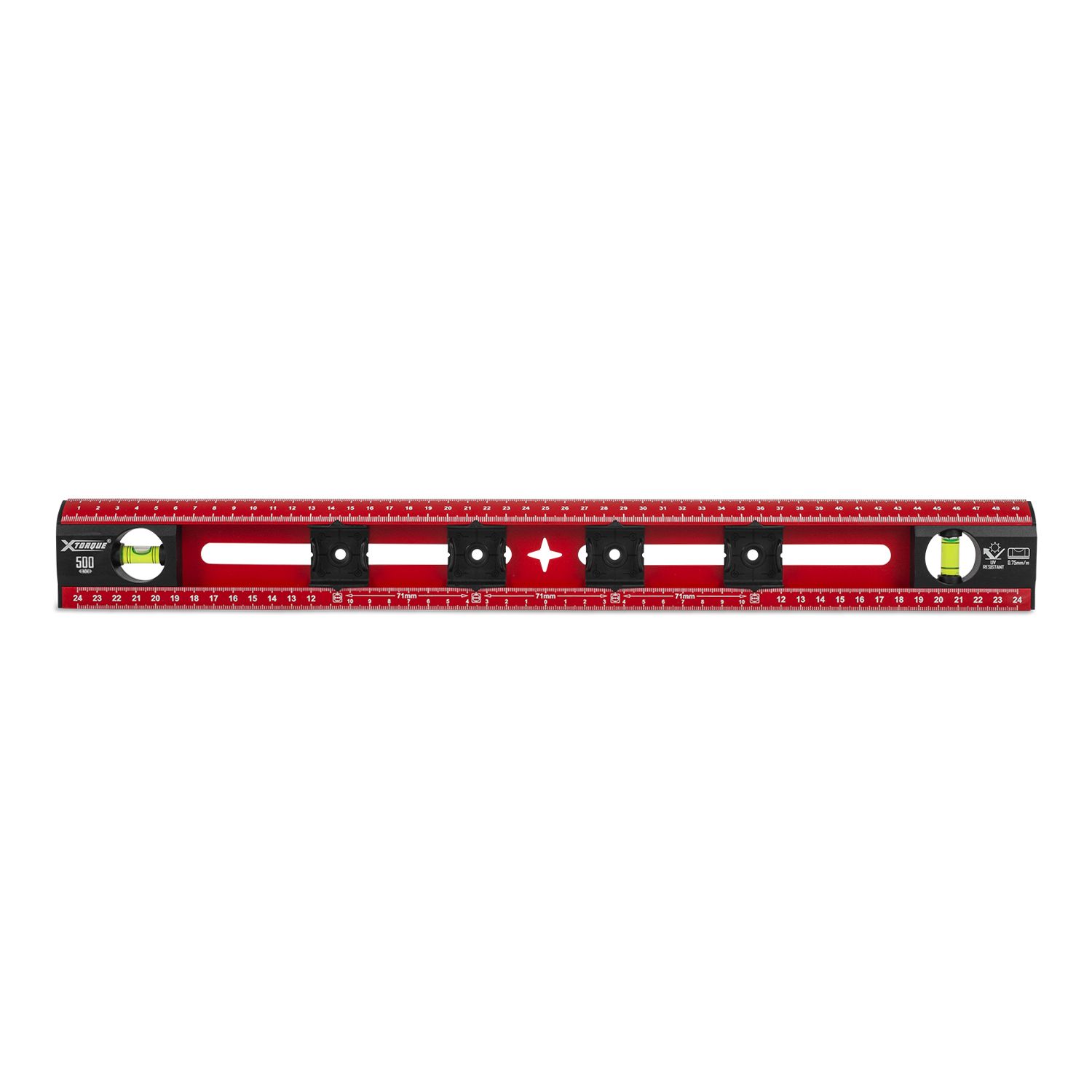 Xtorque XESL500 500mm Electricians Spirit Level – image 3
