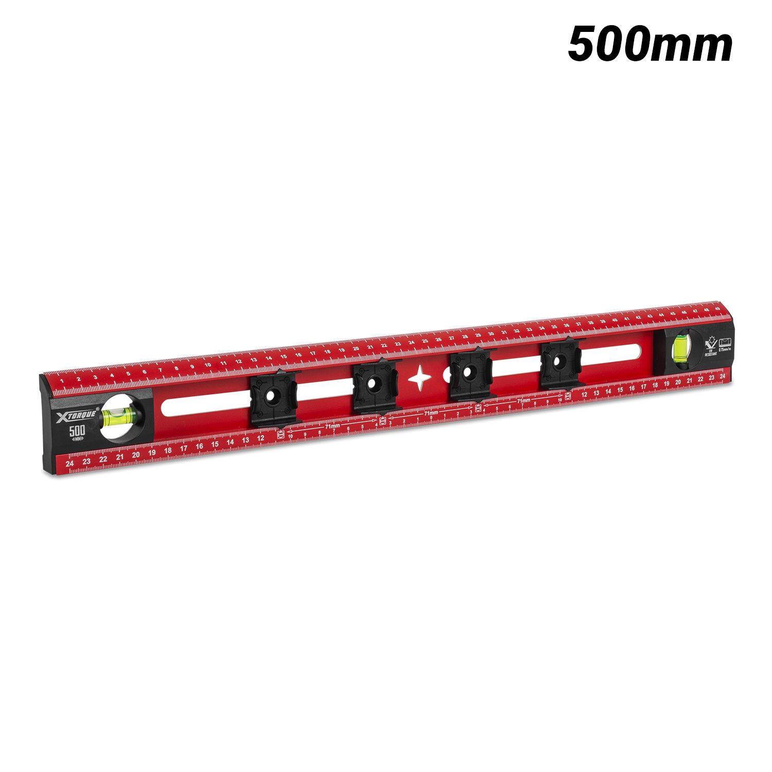 Xtorque XESL500 500mm Electricians Spirit Level – image 1