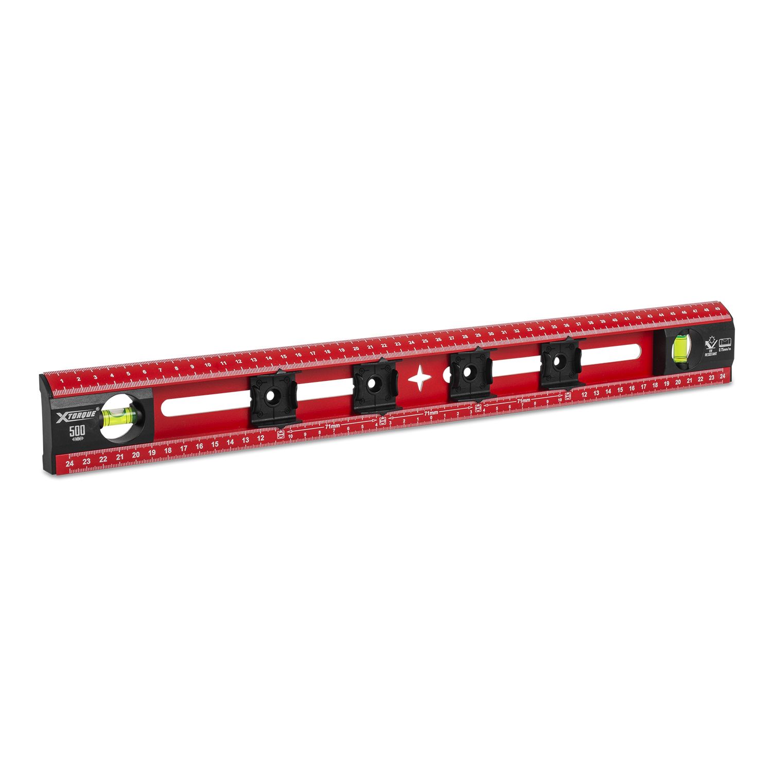Xtorque XESL500 500mm Electricians Spirit Level – image 2