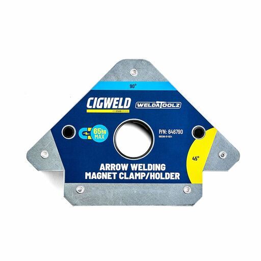 Cigweld 646787 2-Pack WeldaToolz 12.5kg Force Arrow Magnet – image 2