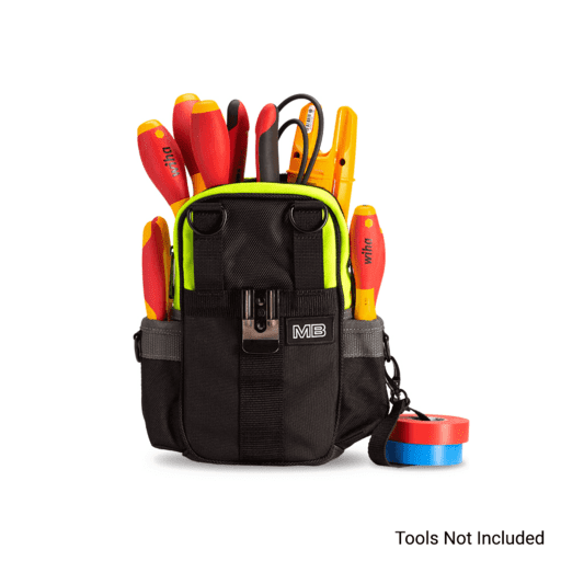 Veto Pro Pac VETOMBHV (VPP10239) Small Tech Meter Tool Pouch - Hi Vis Yellow – image 9