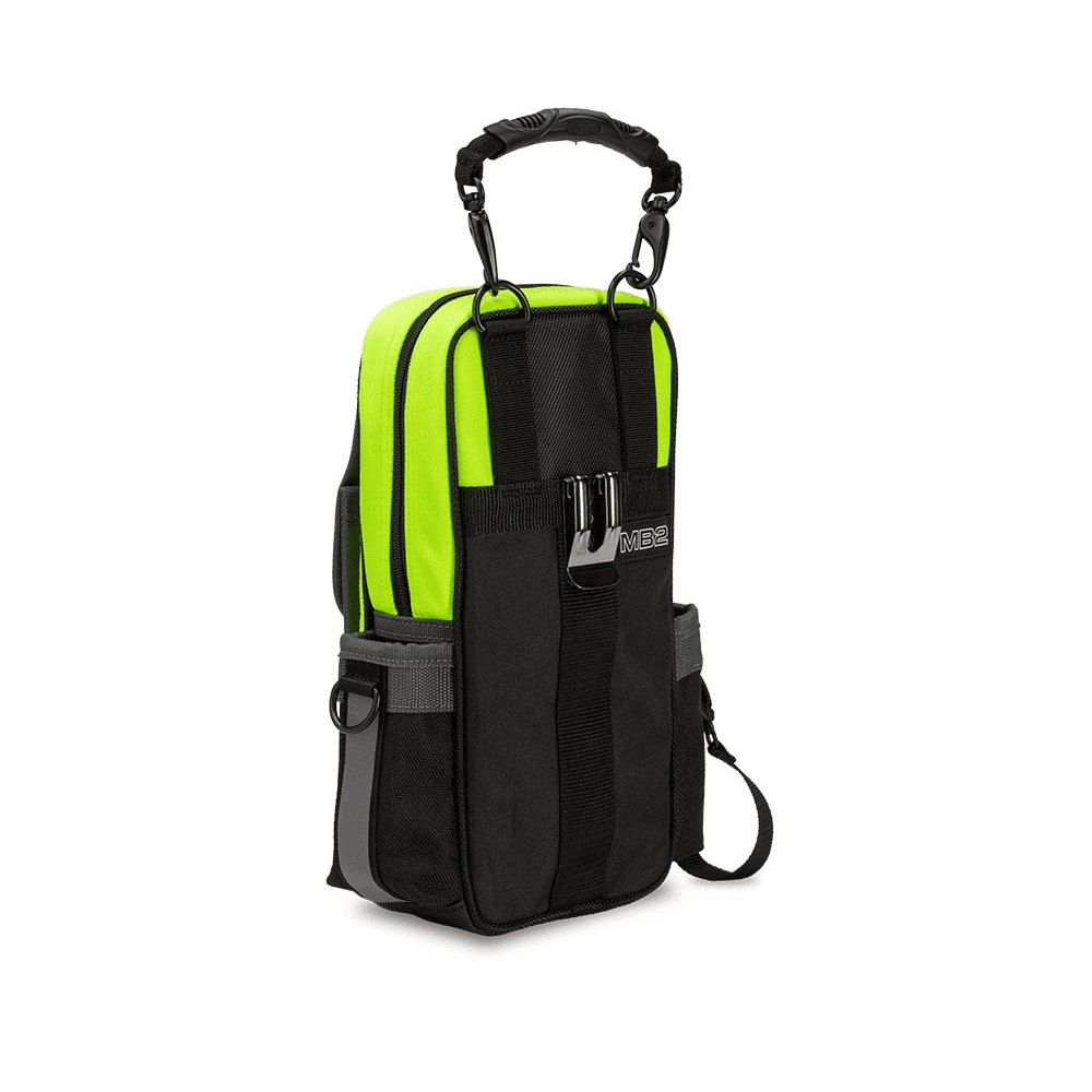 Veto Pro Pac VETOMB2HV (VPP10241) Tall Tech Meter Tool Pouch - Hi Vis Yellow – image 3