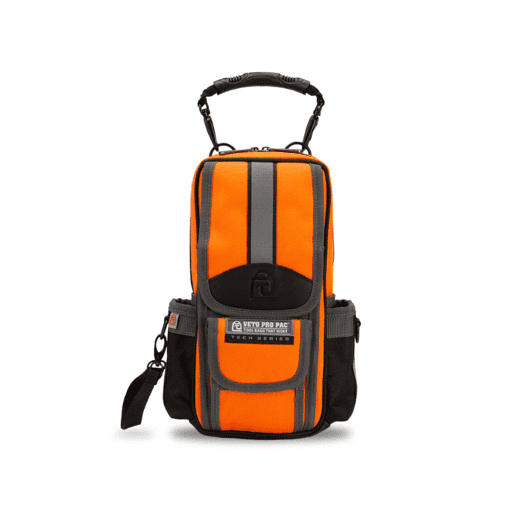 Veto Pro Pac VETOMB2HVO (VPP10240) Tall Tech Meter Tool Pouch - Hi Vis Orange