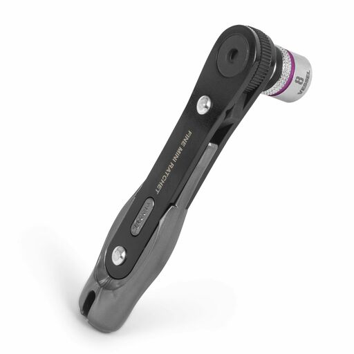 Vessel TD-26 Ultra Thin Fine Mini Ratchet Screwdriver Straight With 4 Sockets Included – image 3