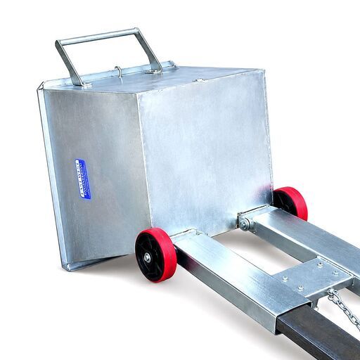 East West Engineering CFS9 0.5m³ Fork Skip Tipping Bin – image 2
