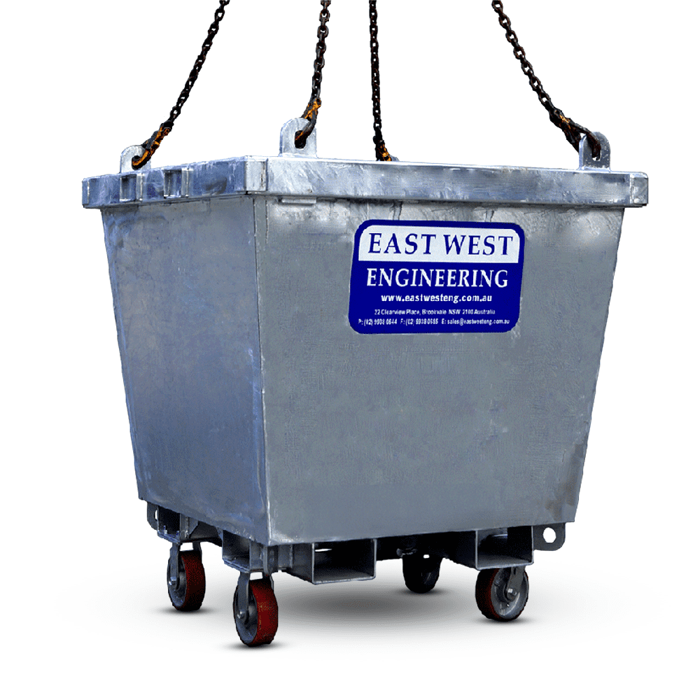 East West Engineering WCB9X11 2T Crane Bin - 0.85 cu.m – image 2