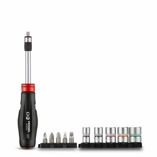 Vessel 400PD2-1 2-way Power Driver With Socket Set – image 2