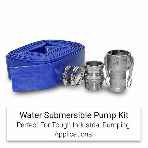Industek INP1100S 1.5Hp 1100W Automatic Dirty Water Submersible Pump With Float + 15m Hose Kit – image 5