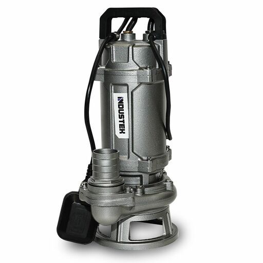 Industek INP1500S 2HP 1500W Automatic Dirty Water Submersible Pump With Float + 15m Hose Kit – image 2