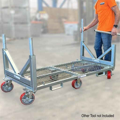 East West Engineering APV100 1000kg Working Load Pipe Trolley – image 7
