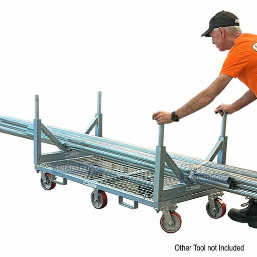 East West Engineering APV100 1000kg Working Load Pipe Trolley – image 4