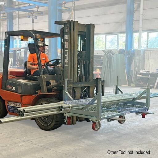 East West Engineering APV100 1000kg Working Load Pipe Trolley – image 9