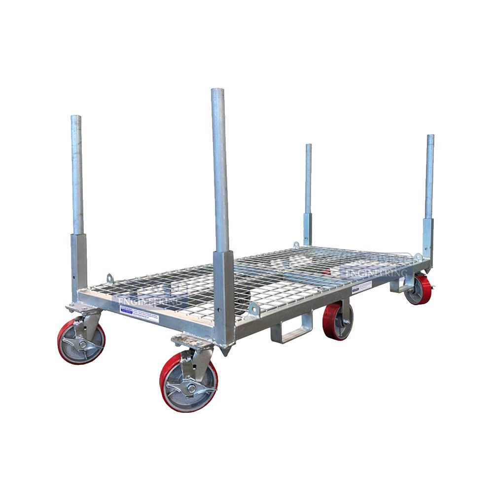 East West Engineering APV100 1000kg Working Load Pipe Trolley – image 2