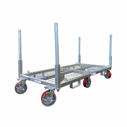 East West Engineering APV100 1000kg Working Load Pipe Trolley – image 2