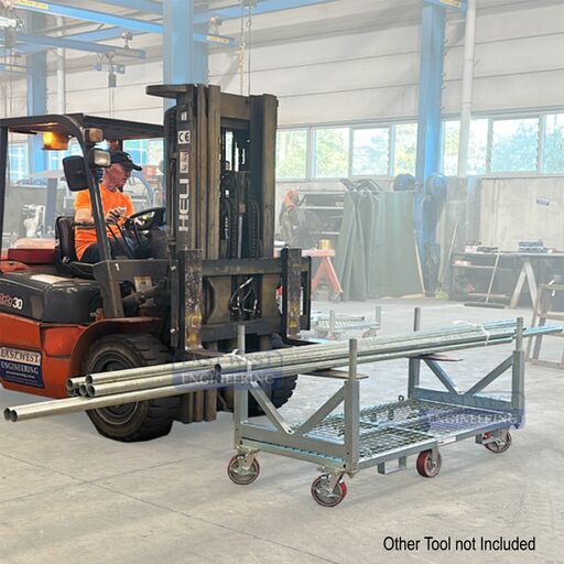 East West Engineering APV100 1000kg Working Load Pipe Trolley – image 8