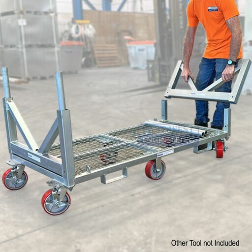 East West Engineering APV100 1000kg Working Load Pipe Trolley – image 5
