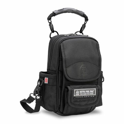 Veto Pro Pac VETOMB-BLACK (VPP10316) Small Tech Meter Tool Pouch - Blackout