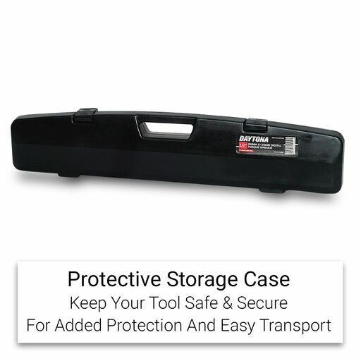 Daytona D12T340 1/2" Drive 650mm 17-340NM Digital Torque Wrench – image 6