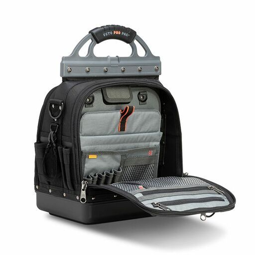 Veto Pro Pac VETOTECHLCT-BLACK (VPP10721) Large Tech Tool Bag - Blackout – image 3
