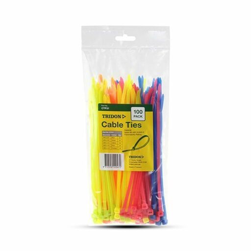 Tridon CTP31 Cable Tie Color Combo PK100 – image 2