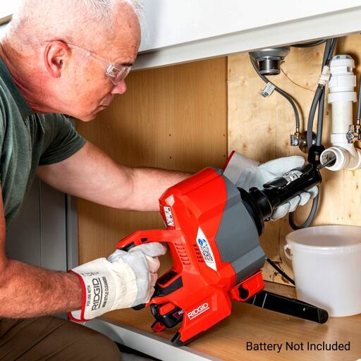 Ridgid K-46 (78048) 18V Li-ion Cordless Brushless Sink Snake - Skin Only – image 4