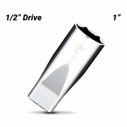 Milwaukee 45342102 1/2" Drive 1" SAE Deep 6 Point Socket – image 2