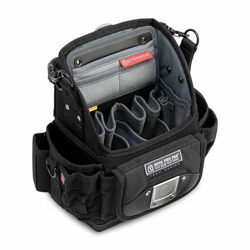 Veto Pro Pac VETOTP6B-BLACK (VPP10834) Tech Tool Pouch w/Plastic Base - Black Out – image 5