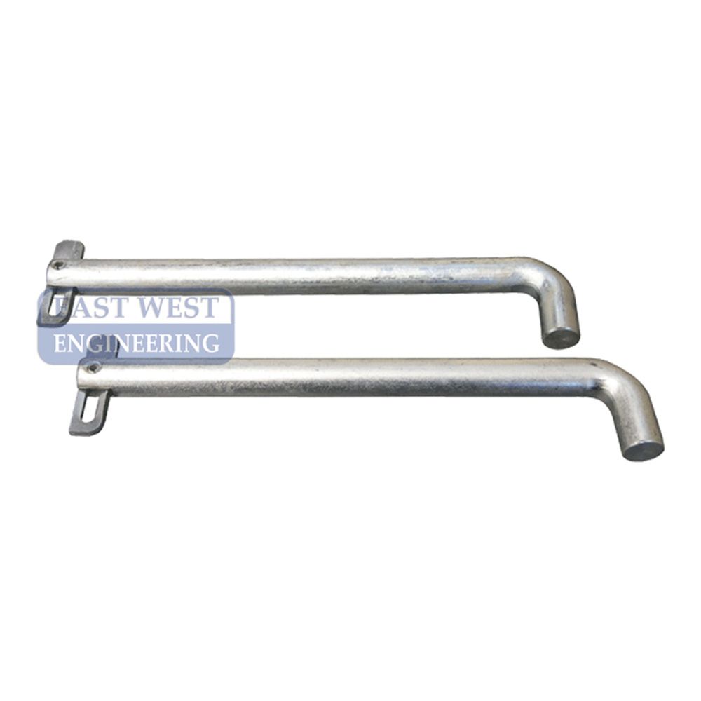 East West Engineering FE3-24 5 Tonne Working Load Limit 2.4m Long Fork Extension Slippers – image 3