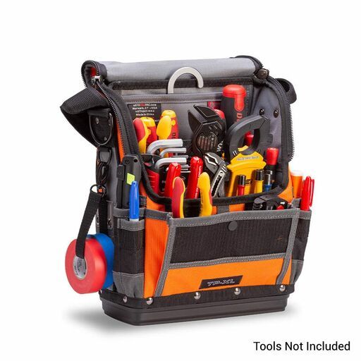 Veto Pro Pac VETOTPXLHVO (VPP10245) Extra Large Tech Tool Pouch - Hi Vis Orange – image 3
