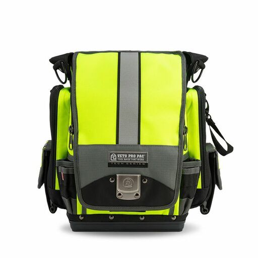 Veto Pro Pac VETOTPXXLHV (VPP10482) XXL Tech Tool Pouch - Hi Vis Yellow – image 2
