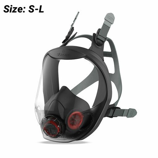JSP Safety BPB003 FORCE Typhoon 10 Full Face Respirator - (Small - Large)