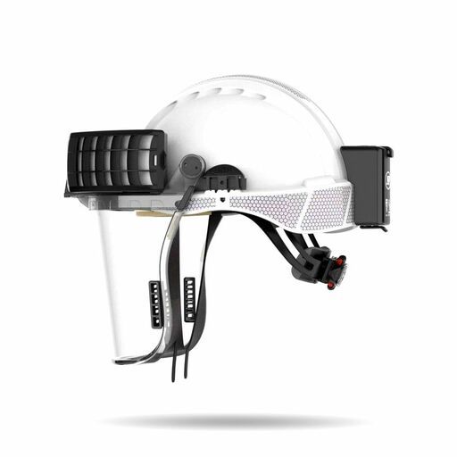 JSP Safety CEA646-000-1AN Powercap Infinity PAPR Respirator With White Helmet – image 2