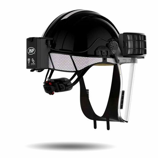 JSP Safety CEA646-001-1AN Powercap Infinity PAPR Respirator With Black Helmet – image 4