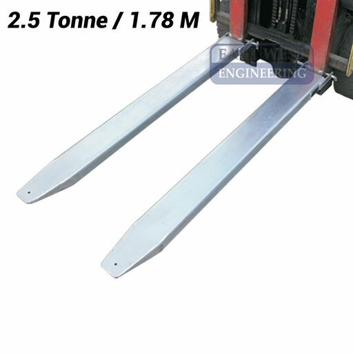 East West Engineering FE2-18 2.5 Tonne Working Load Limit 1.78m Long Fork Extension Slippers