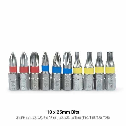 Xtorque X20SSS 20pce Screwdriver Bit and Socket Set With Ratchet Wrench – image 7