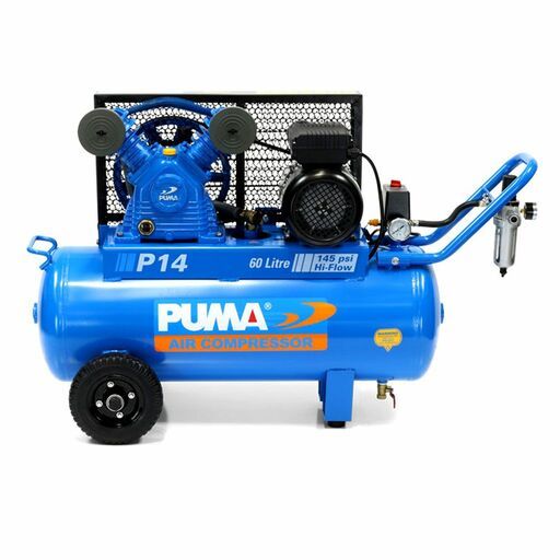 PUMA Air Compressor PU P14-60L 240V 240V 2.2HP 1100RPM 210L/min Electric Motor Air Compressor – image 2