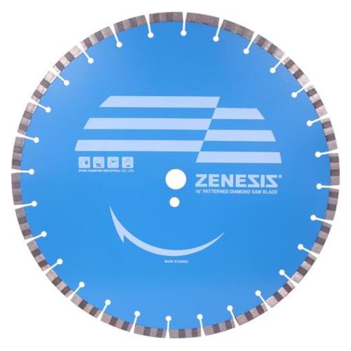 Ehwa ZCSKB350 350mm (14") 2.8mm Professional Reinforced Concrete Diamond Zenesis Blade Suits Cordless/Electric & Petrol Saws Extremely Fast Cutting