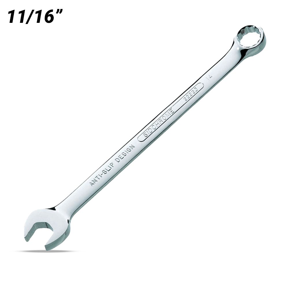 Sidchrome SCMT22422 11/16" Imperial Ring & Open End Spanner – image 2