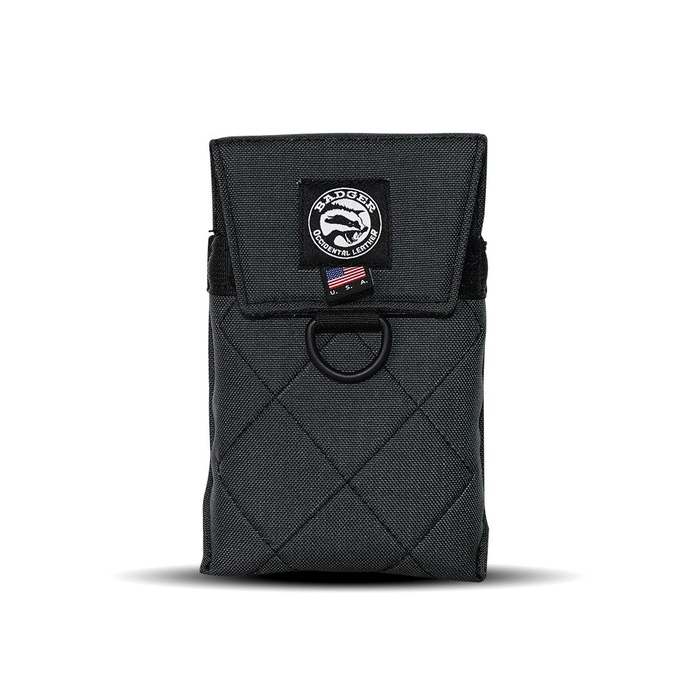 Badger Tool Belts 454010 Phone Holder Gunmetal – image 1