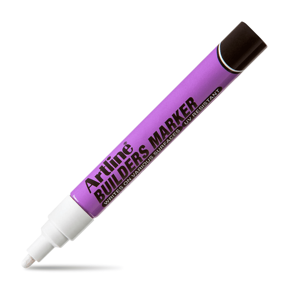 Artline 95233HSA 2.3mm Tip Builders Marker - White – image 1