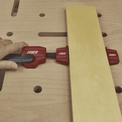 Piher GP-19131 TCH Horizontal Clamp for MDF Workbench – image 4