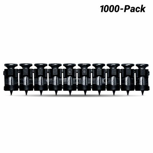 HiKOKI 4100467 1000-Pack 3.0mm x 15mm Concrete & Steel Nail to Suit NC1840DA