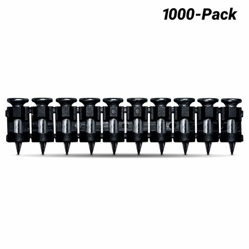 HiKOKI 4100468 1000-Pack 3.0mm x 17mm Concrete & Steel Nail to Suit NC1840DA