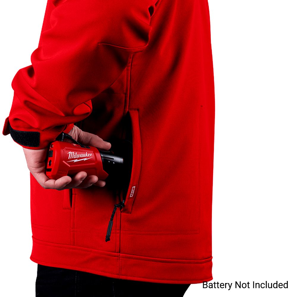 Milwaukee M12HJREDX0 12V Li-ion Cordless TOUGHSHELL™ Red Heated
