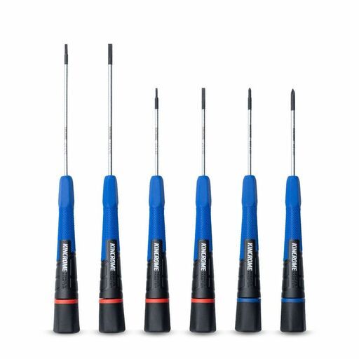 Kincrome K5651 6pce Phillips/Blade Precision Screwdriver Set