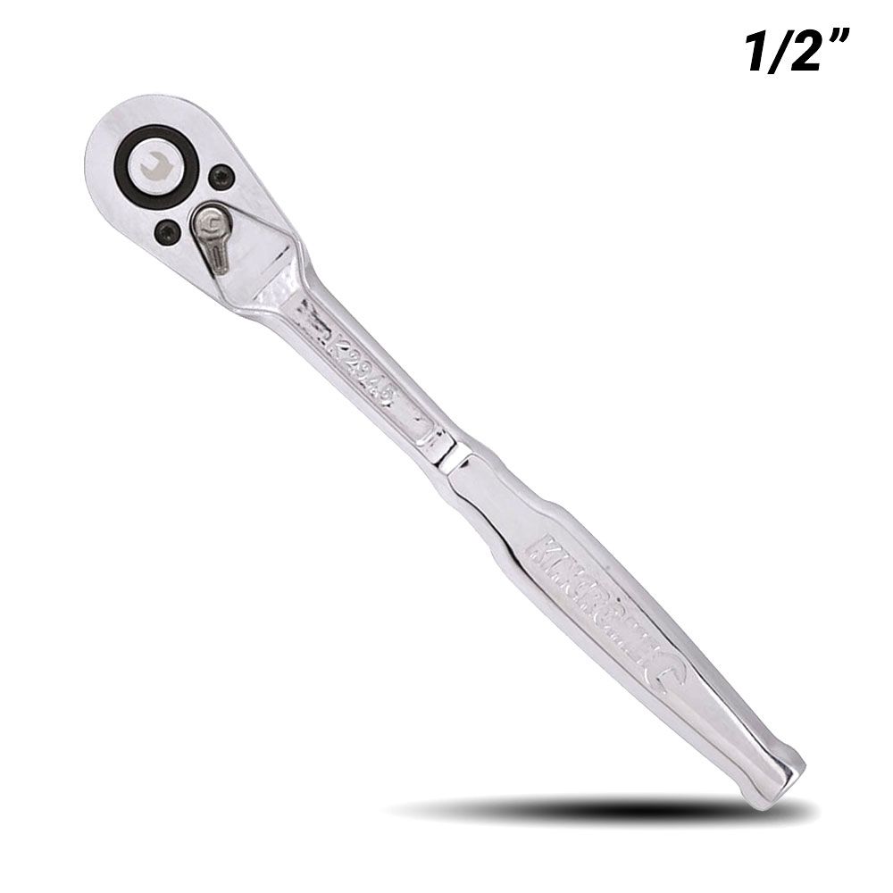 Kincrome K2945 1/2" Drive Mirror Polish Reversible Ratchet – image 1